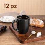 Set of 6 Large Ceramic Coffee Mugs