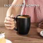 Set of 6 Large Ceramic Coffee Mugs