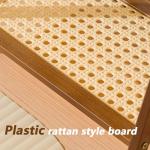 Wicker-Look Bamboo Coffee Mug Organizer