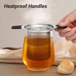 Stainless Steel Loose Leaf Tea Infuser with Handles