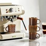 Stackable 12 OZ Ceramic Coffee Mugs Set of 4