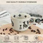 Fox Design Ceramic Coffee Mug, 12 oz