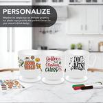 Deluxe White 8-Ounce Coffee Cup and Tea Mug