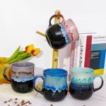 Large Handmade Ceramic Coffee Mug with Handle