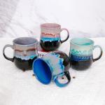 Large Handmade Ceramic Coffee Mug with Handle