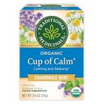 Organic Cup of Calm Tea with Chamomile Mint