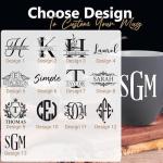 Custom Engraved Coffee Mug - 15oz Personalization