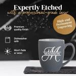 Custom Engraved Coffee Mug - 15oz Personalization