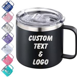Personalized Insulated Coffee Mug with Name
