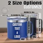 Personalized Insulated Coffee Mug with Name