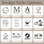 Personalized Insulated Coffee Tumbler with Handle