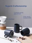 Royal Blue Matte Ceramic Coffee Mug – 16.5 oz