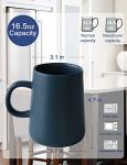 Royal Blue Matte Ceramic Coffee Mug – 16.5 oz