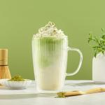 JoyJolt Double Insulated Glass Coffee Mugs, 15oz