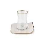 Karaca Retro 12-Piece Turkish Tea Cup Set