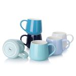 Sweese Set of 6 Modern Porcelain Coffee Mugs