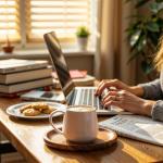 Sweese Set of 6 Modern Porcelain Coffee Mugs