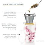 Tea Forte Hanami Double-Walled Tea Cup with Infuser