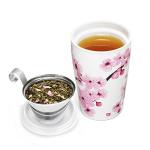 Tea Forte Hanami Double-Walled Tea Cup with Infuser