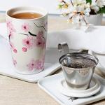 Tea Forte Hanami Double-Walled Tea Cup with Infuser