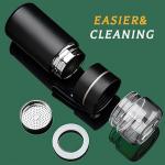 Portable Glass Teapot with Infuser and Lid