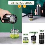 Portable Glass Teapot with Infuser and Lid