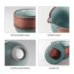 Mini Travel Chinese Tea Pot Set with Cups