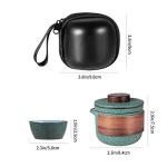 Mini Travel Chinese Tea Pot Set with Cups