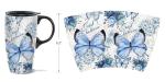 Large Butterfly Art Travel Coffee Mug