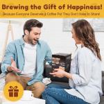 Funny Giga Brew Coffee Mug with Coasters