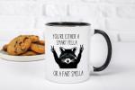 Smart Fella or Fart Smella Funny Coffee Mug