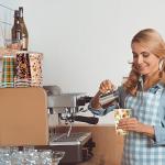 Fall Themed Disposable Coffee Cups - 96 Pack