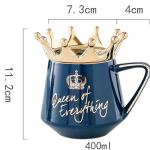Queen of Everything Mug with Lid and Spoon