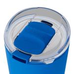 Loud Cup 23 oz Tumbler + Stadium Horn with Slide-Close Lid (Marlin Blue) - Insulated Cup Reusable Water Bottle Coffee Travel Mug - Worlds Loudest Cup for Game Day