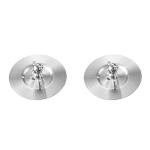 2Pcs Stainless Steel Cup Cover, Cute Bear Cup Cover Rounded Coffee Mug Seal Artistic Cup Lid Water Beverage Drinking Universal Lid for Mug Glass Cup Hot Tea Kitchen Camping