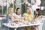 Talking Tables 24 x Vintage Floral Disposable Afternoon Tea Teacups and Saucer Set | Truly Scrumptious Pretty Cup for Birthday Party, Baby Shower, Mother’s Day Wedding, Bridal Shower | Made UK