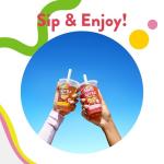 Joyba Bubble Tea Mango Passion Fruit Green Tea, 6 Pack, 12 fl. oz. Cups