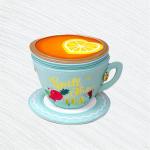 Bewaltz Novelty Handbag, Fun Shape Tween Style - Sauce Packet Crossbody (Lemon Tea Cup Crossbody)