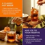 Gya Tea Co Halloween Tea Collection Autumn Tea Variety Pack, Caffeinated & Caffeine Free Holiday Gift Sampler Blends - 7 Flavors, 20 Bags Total - Easy Brew, Natural Quality Ingredients