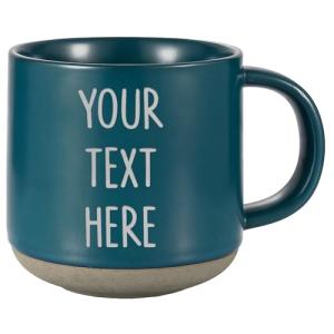 Custom Coffee Mug – Personalized Ceramic Cup with Name – 12 oz Cute Coffee Mugs – Unique Customized Gifts – Design Your Own Customizable Mug – Large Custom Cups for Men & Women
