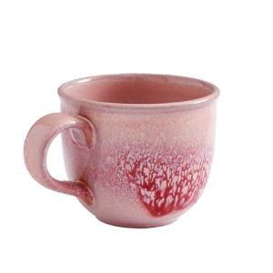 Portmeirion Minerals Mug, Rose Quartz - 12oz Stoneware Coffee Cup with Reactive Glaze, Durable & Stylish Ceramic Mug - Microwave, Dishwasher, Freezer, Oven Safe - Earthy Design for Cafe & Home