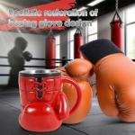 Boxing Glove Mug, Unique Novelty Coffee Cup, Handmade Red Boxing Coffee Mugs, 3D Gloves Shaped Fun Novelty Tea Cups, for Sports Enthusiasts