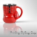 Boxing Glove Mug, Unique Novelty Coffee Cup, Handmade Red Boxing Coffee Mugs, 3D Gloves Shaped Fun Novelty Tea Cups, for Sports Enthusiasts
