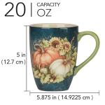 Certified International Autumn Breeze 20 oz. Mugs, Set of 4
