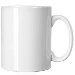 Smilatte 20 OZ Extra Large Ceramic Coffee Mug, M017 Classic Porcelain Boss Super Big Tea Cup with Handle for Office and Home, White