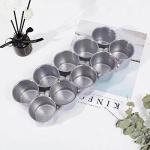Tsyware 10 Pcs of Stainless Steel Coffee Tea Cup with Handle 6oz Espresso Cup