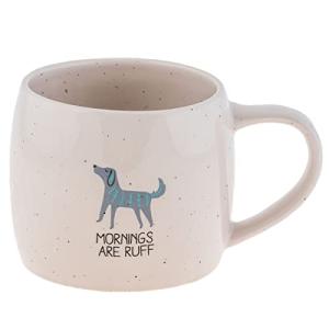 Karma Gifts Reese Ceramic Mug - 16-Ounce Coffee Cup - Cute Mugs for Women and Men - Dog