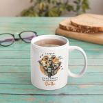 Personalized Funny Three Goats Are Singing Coffee Cup, Custom Animal Themed Accent Mug 11oz 15oz, Novelty Goat Birthday Cup Gift For Sibling, Customized Name Goat Lover Ceramic Tea Mug
