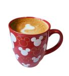 Disney Mickey Mouse All Over print Collectible Bullet Mug RED- 16OZ