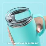 Swig Life 22oz Travel Mug, Insulated Tumbler with Handle and Lid, Travel Coffee Mug, Cup Holder Friendly, Stainless Steel 22 oz Tumbler, Reusable Insulated with Lid (Texas)